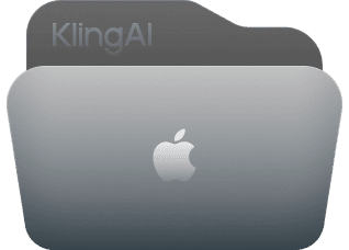 Kling AI desktop-app interface
